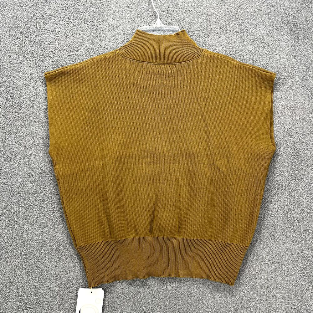 COMMENSE Sweater Womens Small Leisurely mock neck Pullover Fall Natural - Picture 2 of 15